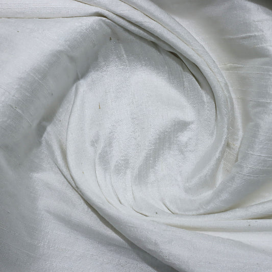 Undyed Raw Silk by the Yard for Sewing, DIY, Dyeing, Art & Craft - 44 Inches, 100 GSM - Image 1