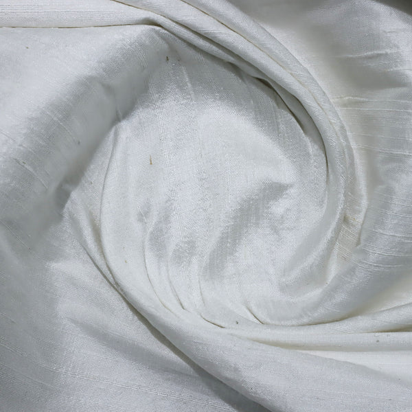 Undyed Raw Silk by the Yard for Sewing, DIY, Dyeing, Art & Craft - 44 Inches, 100 GSM - Image 1